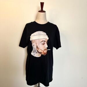 Mac Miller black cotton graphic tee size medium